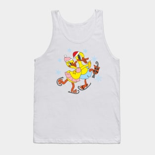 Ducklings on skates Tank Top